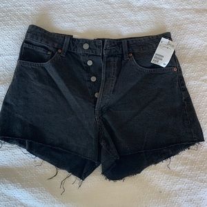 High waisted Vintage Jean Shorts